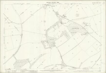 Wiltshire XLIII.6 (includes: Shalbourne; Tidcombe and Fosbury) - 25 Inch Map