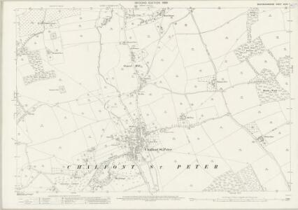 Buckinghamshire XLVIII.7 (includes: Chalfont St Giles; Chalfont St Peter) - 25 Inch Map
