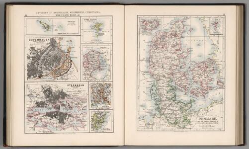 Environs of Copenhagen, Stockholm, Christiana, the Faroe Islands.  Denmark and Schleswig-Holstein.