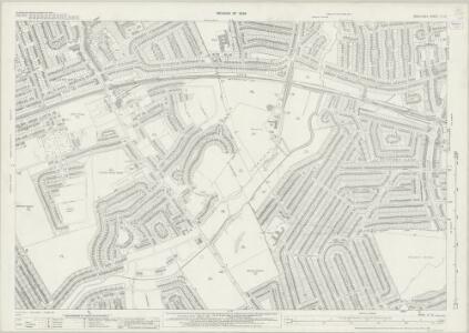 Middlesex X.10 (includes: Harrow; Ruislip) - 25 Inch Map