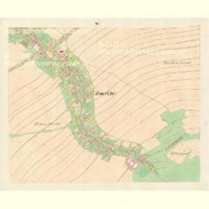 Zauchtel (Sugdol) - m2950-1-005 - Kaiserpflichtexemplar der Landkarten des stabilen Katasters