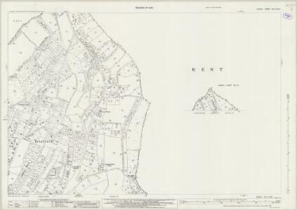 Surrey XXI.14 & 10 (includes: Orpington; Tatsfield; Westerham) - 25 Inch Map