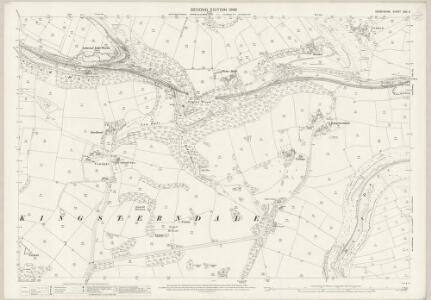 Derbyshire XXII.2 (includes: Chelmorton; Fairfield; Green Fairfield; Kingsterndale) - 25 Inch Map
