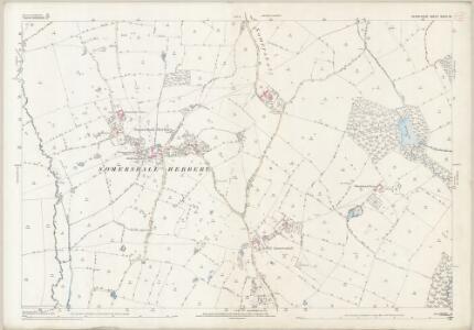 Derbyshire XLVII.16 (includes: Doveridge; Somersal Herbert; Sudbury) - 25 Inch Map