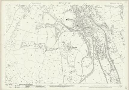 Denbighshire XXVIII.2 (includes: Broughton; Brymbo; Minera) - 25 Inch Map