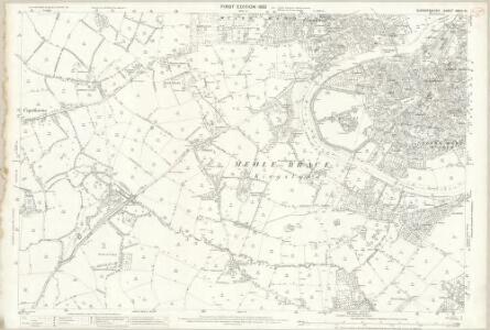 Shropshire XXXIV.10 (includes: Shrewsbury) - 25 Inch Map