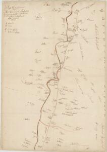 Kartblad 94: Wey-Carte over det Melhusiske Compagnie District