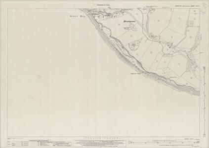 Hampshire and Isle of Wight XCVII.1 (includes: Brixton; Freshwater) - 25 Inch Map