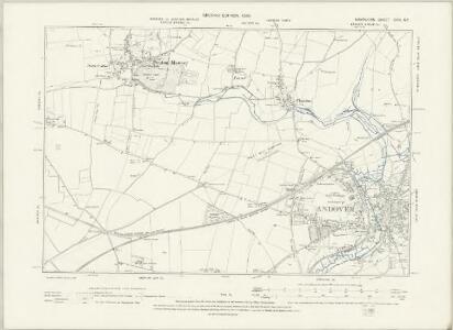 Hampshire & Isle of Wight XXIII.NW - OS Six-Inch Map