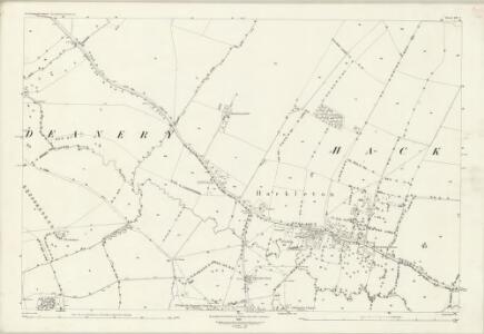 Northamptonshire LII.7 (includes: Hackleton) - 25 Inch Map