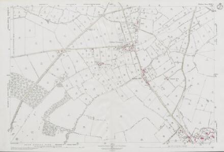Wiltshire XXXIX.5 (includes: Great Hinton; Hilperton; Keevil; Semington; Steeple Ashton; West Ashton) - 25 Inch Map