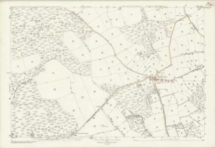 Devon XL.1 (includes: Buckland Brewer; Bulkworthy; Langtree; Newton St Petrock; Shebbear) - 25 Inch Map