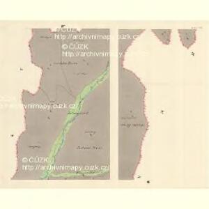 Zechan (Teichanow) - m3094-1-002 - Kaiserpflichtexemplar der Landkarten des stabilen Katasters