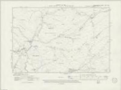 Denbighshire XVIII.SW - OS Six-Inch Map