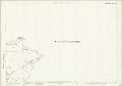 Pembrokeshire XXX.2 (includes: Egwyscummin; Llanbedr Felffre; Llanboidy; Whitland) - 25 Inch Map