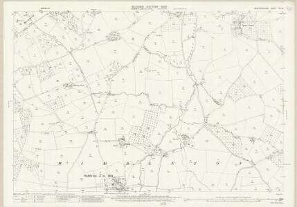 Herefordshire VIII.13 (includes: Brimfield; Little Hereford; Middleton On The Hill) - 25 Inch Map
