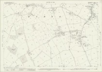 Hertfordshire XL.10 (includes: Ridge; Shenley; South Mimms) - 25 Inch Map