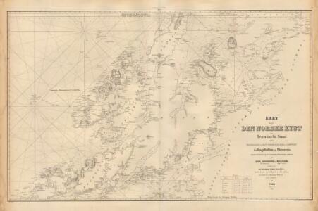 Museumskart 217-14: Kart over Den Norske Kyst fra Tranø til Gi Sund