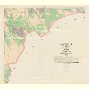 Richnow - c6657-1-004 - Kaiserpflichtexemplar der Landkarten des stabilen Katasters
