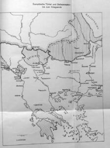 Karten zum russisch-türkischen Krieg 1877-1878. Europäische Türkei und Balkanstaaten bis zum Kriegsende