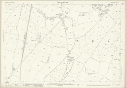 Lancashire LV.2 (includes: Great Mitton; Little Mitton; Pendleton; Wiswell) - 25 Inch Map