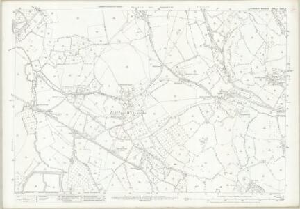 Gloucestershire XXXIV.6 (includes: Badgeworth; Brockworth; Cowley; Great Witcombe) - 25 Inch Map