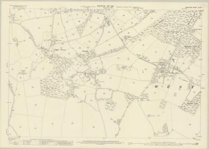 Berkshire XLII.9 (includes: Inkpen; West Woodhay) - 25 Inch Map