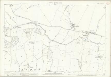 Kent LXXIII.12 (includes: Aldington; Lympne) - 25 Inch Map