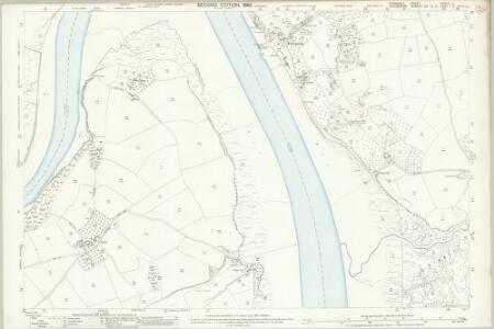 Cornwall XXXVIII.5 (includes: Bere Ferrers; Landulph) - 25 Inch Map