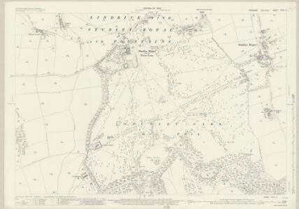Yorkshire CXIX.9 (includes: Aldfield; Lindrick With Studley Royal And Fountains; Studley Roger) - 25 Inch Map