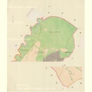 Barnsdorf (Bernartitz) - m0056-1-001 - Kaiserpflichtexemplar der Landkarten des stabilen Katasters