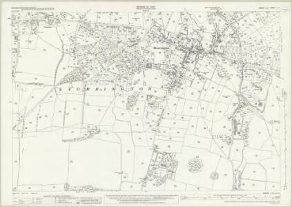Sussex L.4 (includes: Storrington; Sullington) - 25 Inch Map