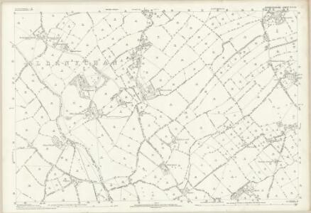 Denbighshire XIV.15 (includes: Llanbedr; Llangynhafal; Llanynys Rural) - 25 Inch Map