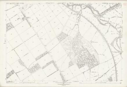 Cumberland XXXIX.6 (includes: Hesket) - 25 Inch Map