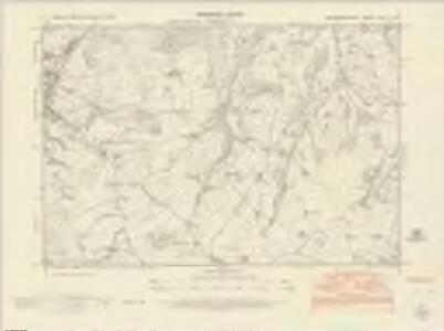 Montgomeryshire XLVIII.NW - OS Six-Inch Map