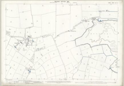 Essex (1st Ed/Rev 1862-96) XLVI.10 (includes: Tollesbury) - 25 Inch Map