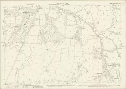 Sussex XIII.2 (includes: Rudgwick; Slinfold; Warnham) - 25 Inch Map