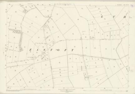 Lincolnshire IX.12 (includes: Amcotts; Crowle; Eastoft; Luddington) - 25 Inch Map