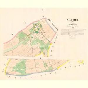Skudel - c7741-1-002 - Kaiserpflichtexemplar der Landkarten des stabilen Katasters