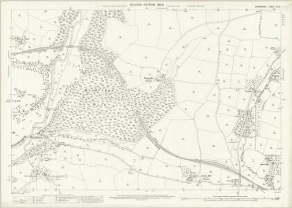 Devon XIV.16 (includes: Filleigh; North Molton; South Molton) - 25 Inch Map