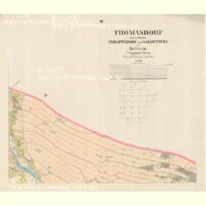 Thomasdorf - m0555-1-002 - Kaiserpflichtexemplar der Landkarten des stabilen Katasters