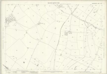 Warwickshire XXII.4 (includes: Combe Fields; Monks Kirby; Stretton Under Fosse; Withybrook) - 25 Inch Map