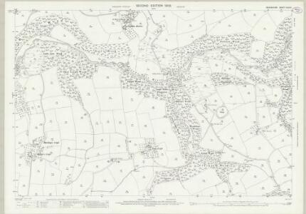 Devon XLIII.6 (includes: Chawleigh; Cheldon; East Worlington) - 25 Inch Map