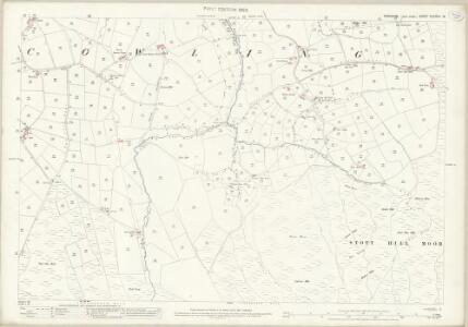 Yorkshire CLXXXIV.16 (includes: Cowling) - 25 Inch Map