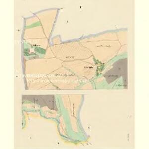 Lhotka - c3954-1-001 - Kaiserpflichtexemplar der Landkarten des stabilen Katasters