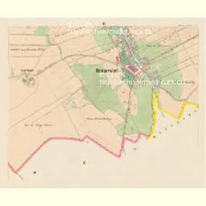Brunnersdorf (Pronirow) - c6148-1-008 - Kaiserpflichtexemplar der Landkarten des stabilen Katasters