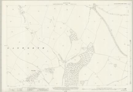 Gloucestershire XXXVI.9 (includes: Hampnett; Yanworth) - 25 Inch Map