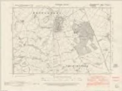Montgomeryshire XXXVII.NE - OS Six-Inch Map