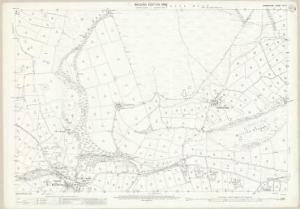 Derbyshire XVI.2 (includes: Abney and Abney Grange; Eyam; Foolow; Great Hucklow; Grindlow; Hazlebadge) - 25 Inch Map