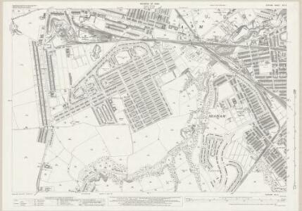 Durham XXI.3 (includes: Dalton Le Dale; Seaham; Seaton With Slingley) - 25 Inch Map